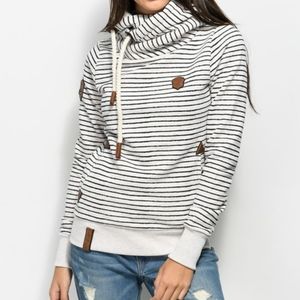 Striped hoodie